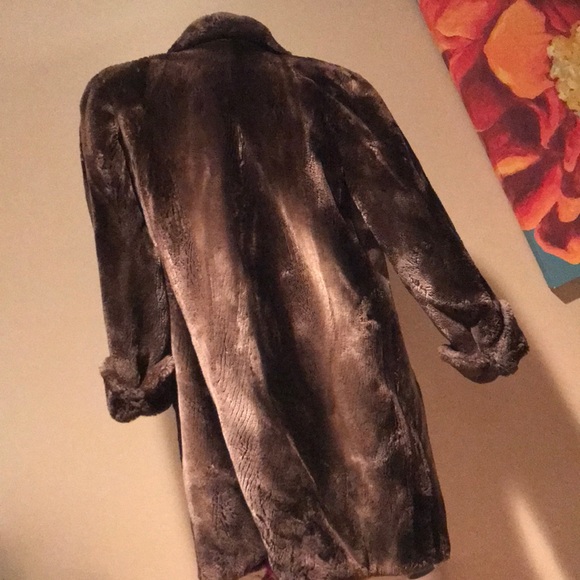 Hudson’s Sheared Beaver Car Coat Sz M (8-10) - Picture 2 of 4